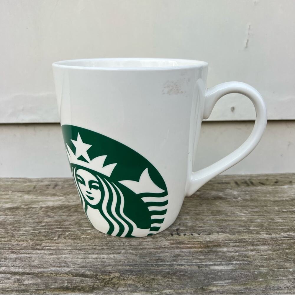 Starbucks HUGE 46 oz Giant Oversized White Ceramic Coffee Mug 2 Avail / sale per